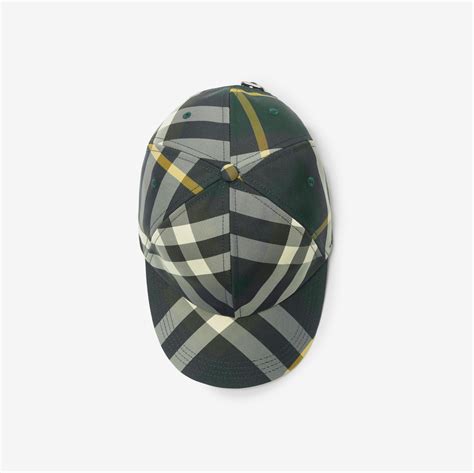 burberry ivy check baseball cap